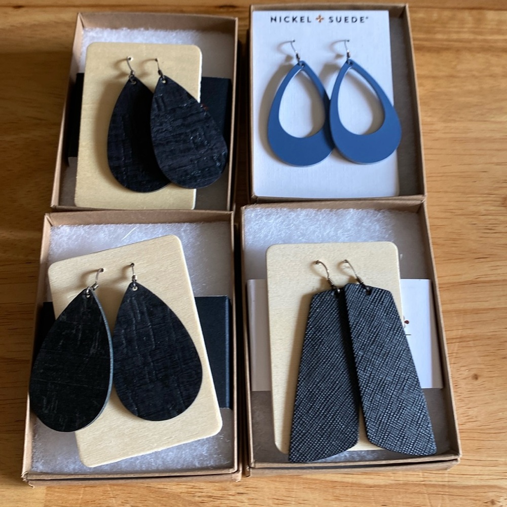 Nickel + Suede Black and Blue Bundle